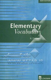 کتاب Elementary vocabulary