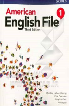 کتاب American English file 1 (with online practice)