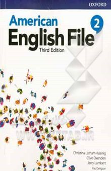 کتاب American English file 2 student book