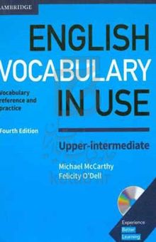 کتاب English vocabulary in use upper-intermediate: vocabulary reference and practice with answers and ebook