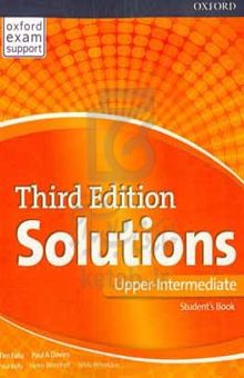 کتاب Solutions upper - intermediate: students book