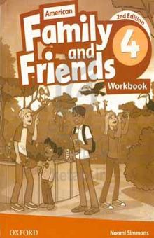 کتاب American family and friends ۴: workbook
