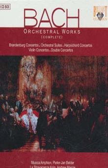 کتاب پك آثار اركستري (Bach،Orchestral Works)،(باجعبه)