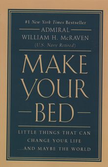 کتاب MAKE YOUR BED (تخت خوابت را مرتب كن)،(زبان اصلي،انگليسي)