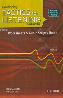 کتاب Developing tactics for listening: more listening, more testing, more effective