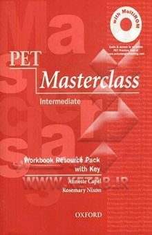 کتاب PET masterclass intermediate: workbook resource pack with key