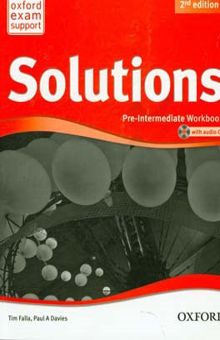 کتاب Solutions: pre-intermediate workbook