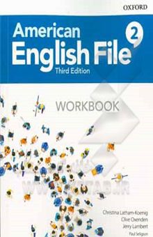 کتاب American English file 2 work book