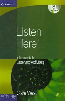 کتاب Listen here: intermediate listening activities