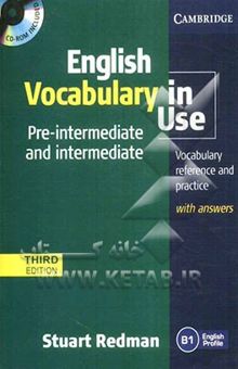 کتاب English vocabulary in use: pre-intermediate and intermediate