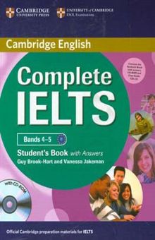 کتاب Complete IELTS bands 4 - 5: student's book with answers