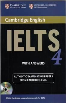 کتاب Cambridge IELTS 4: examination papers from the university of Cambridge local examinations: English for speakers of the language: