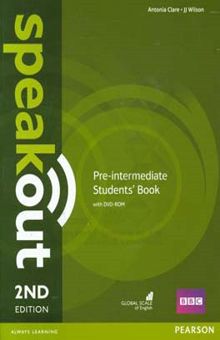 کتاب Speakout: pre-intermediate studentsbook with DVD-ROM