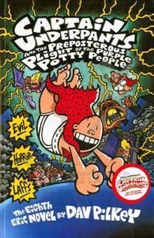 کتاب Captain underpants and the attack of the talking toilets another epic novel نوشته Dav Pilkey 