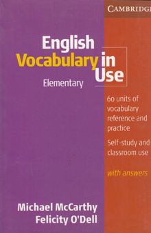 کتاب English vocabulary in use: elementary (with answers)