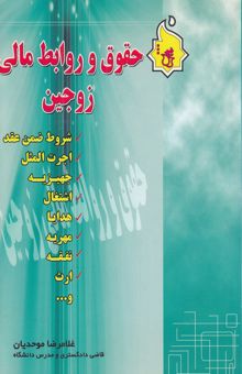 کتاب حقوق و روابط مالی زوجین