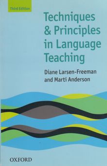 کتاب Techniques & principles in language teaching