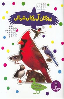 کتاب بچسبان و بیاموز (18) پرندگان آمریکای شمالی