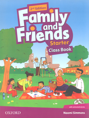 کتاب Family and friends: starter class book