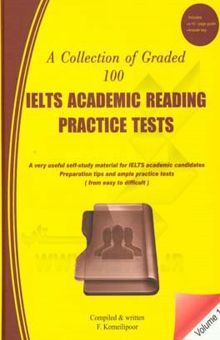 کتاب A collection of graded 100 IELTS academic reading practice tests ...‏‫‭